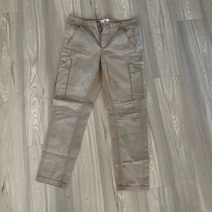 FREE PEOPLE Distressed Cargo Pants